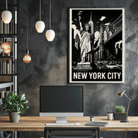 Iconic New York City Poster