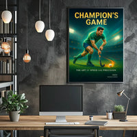 Champion's Game Sports Poster