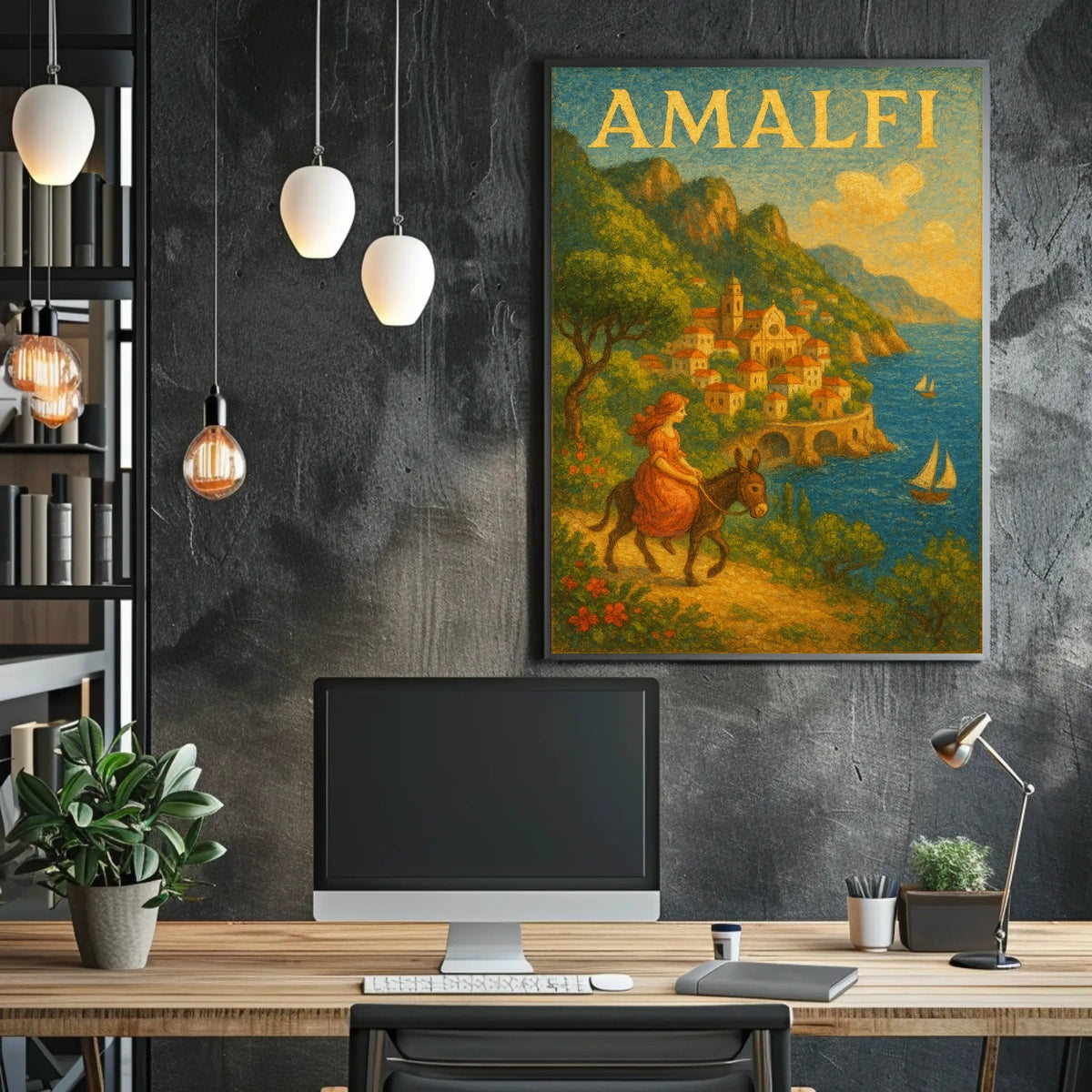 Amalfi A Scenic Journey Poster