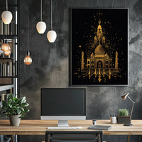 Celestial Architecture Poster