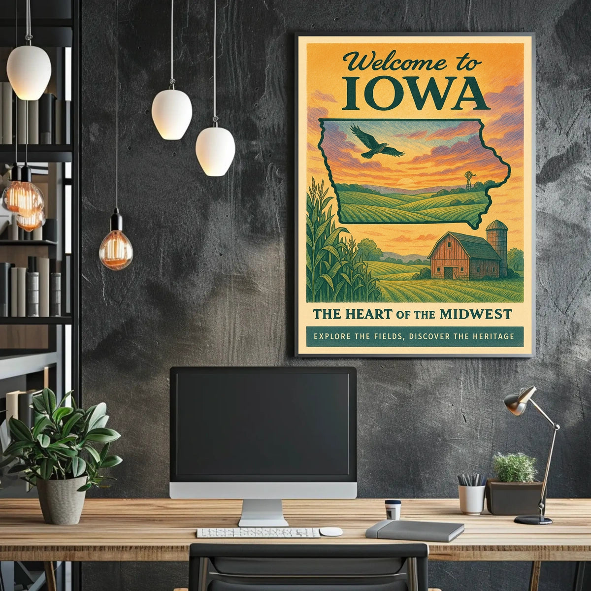 Welcome to Iowa Poster