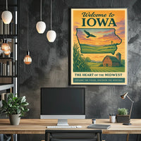 Welcome to Iowa Poster