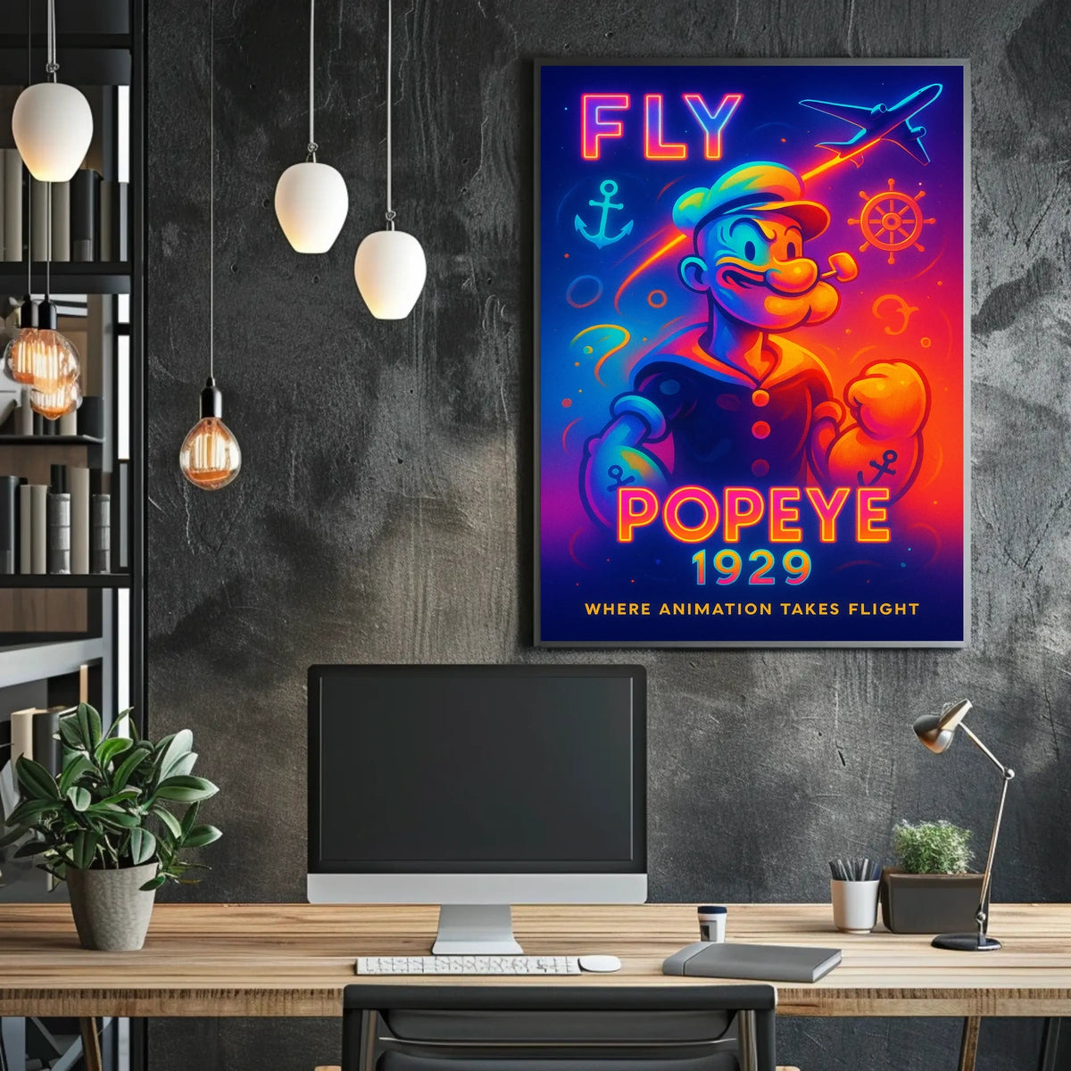 Popeye 1929 Art Poster POP-115