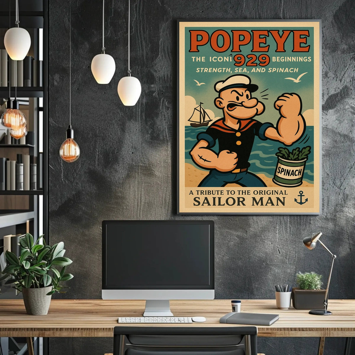 Popeye 1929 Art Poster POP-84