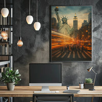 New York City Lights Poster