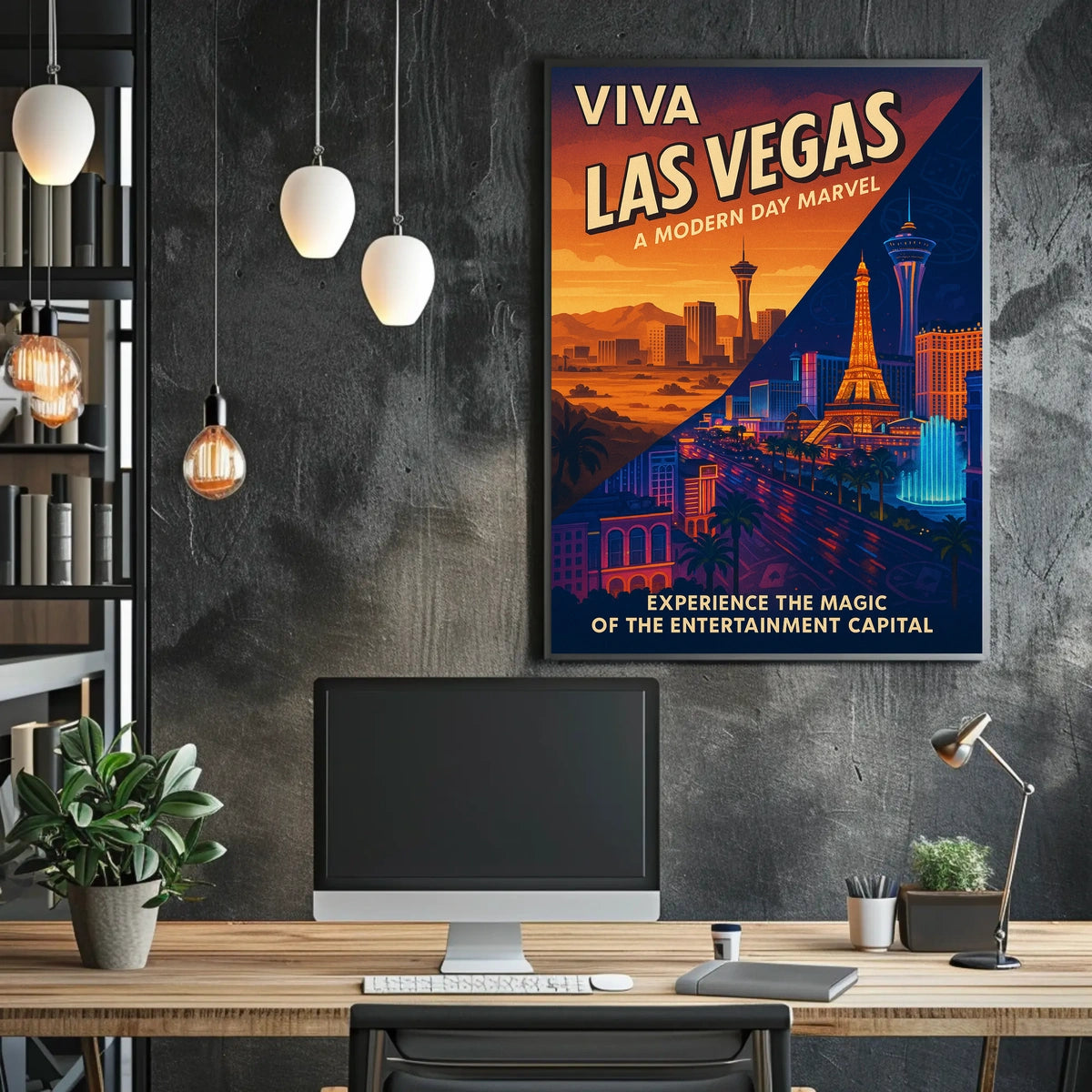 Viva Las Vegas A Modern Day Marvel Poster
