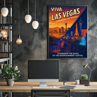 Viva Las Vegas A Modern Day Marvel Poster