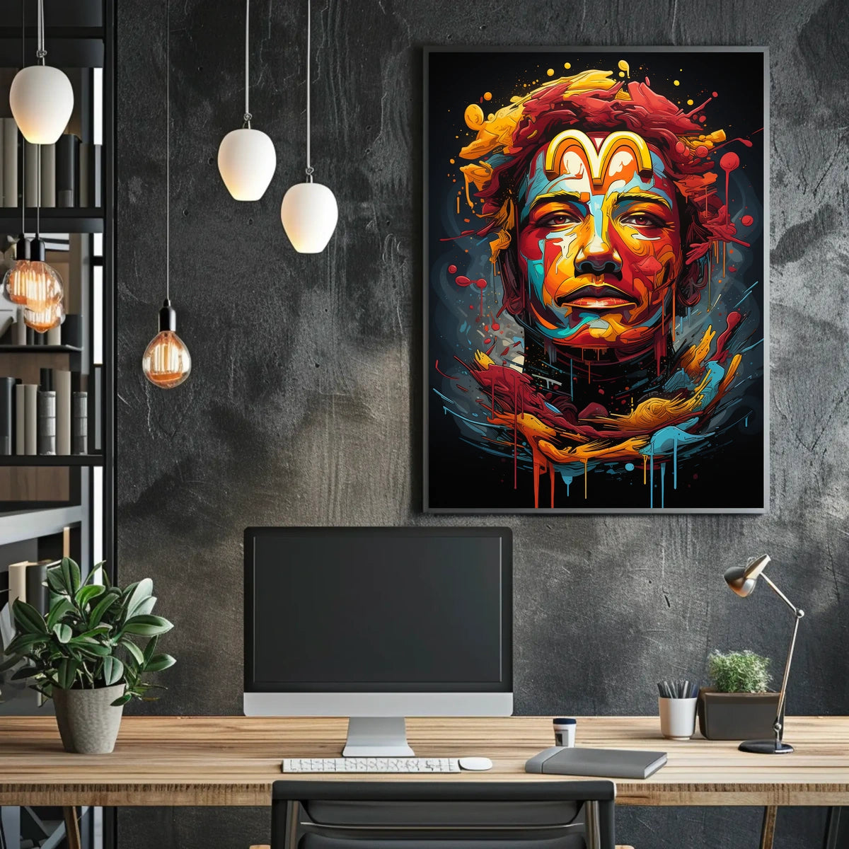 Vibrant Expression Poster
