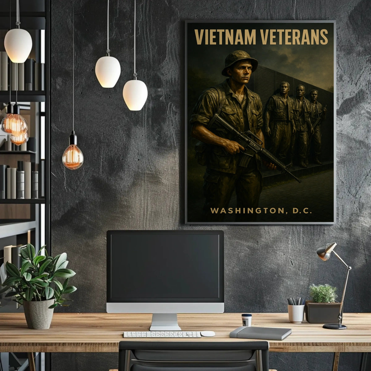 Vietnam Veterans Memorial Poster