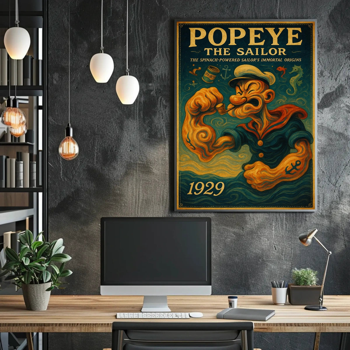 Popeye 1929 Art Poster POP-90