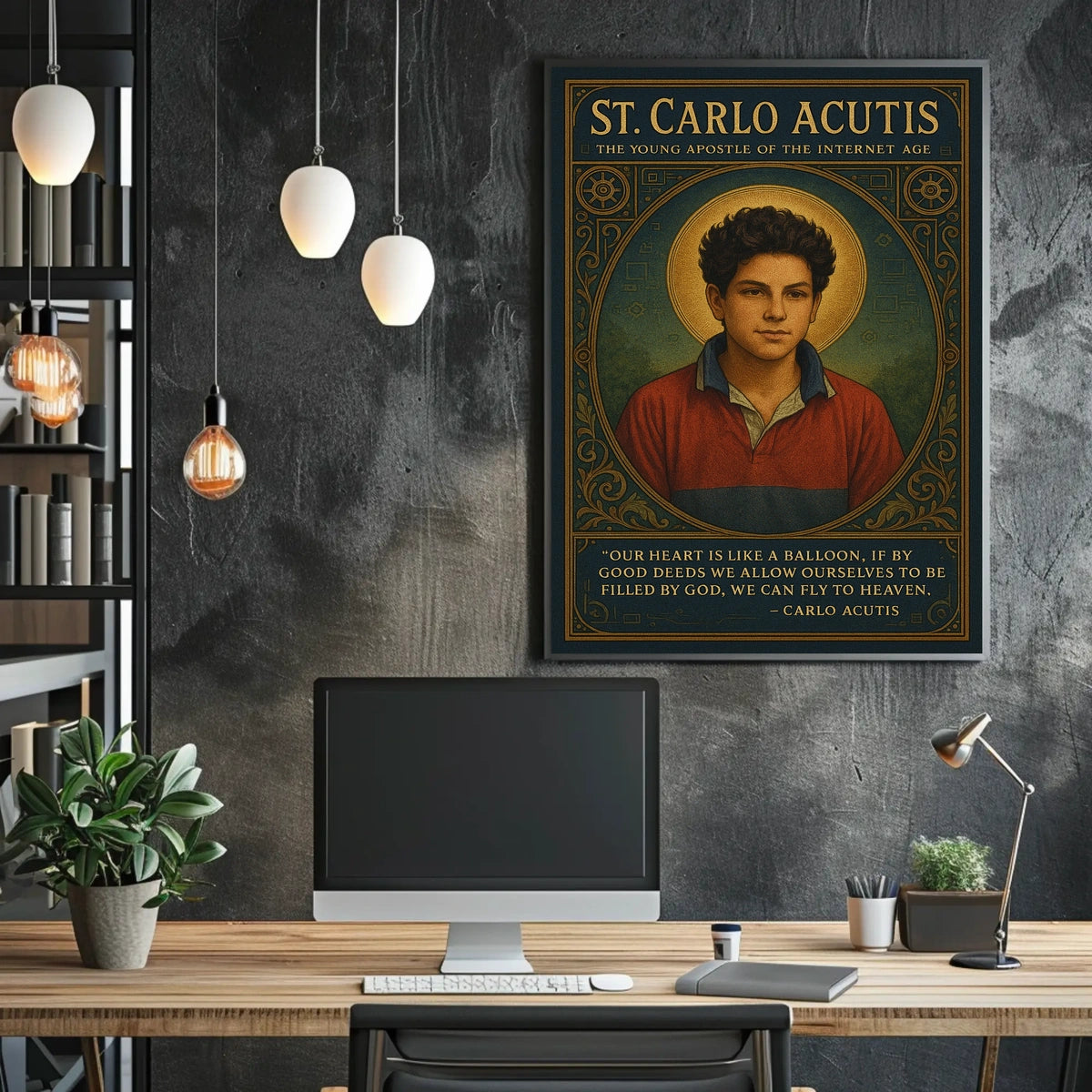 St. Carlo Acutis The Young Apostle Of Poster