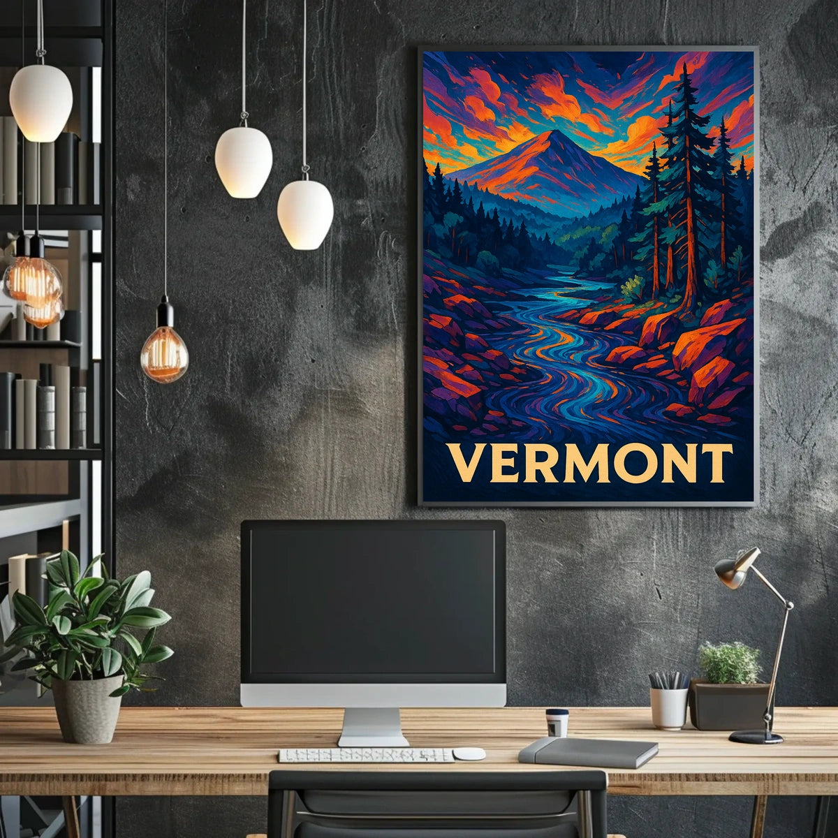 Vermont Landscape Poster