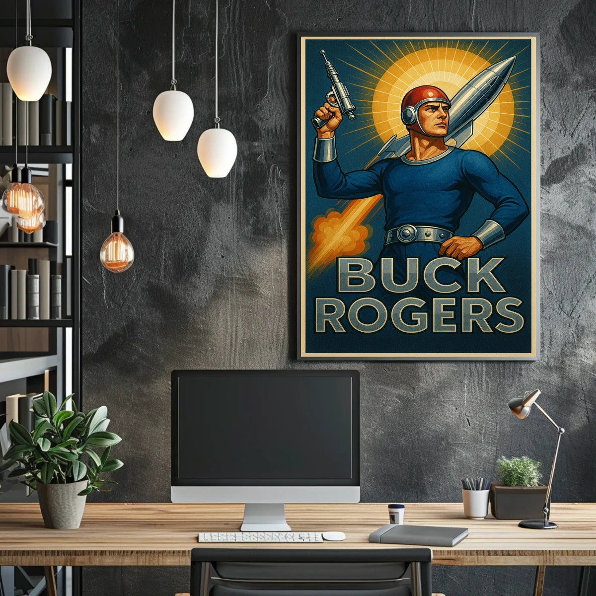 Buck Rogers Adventure Poster