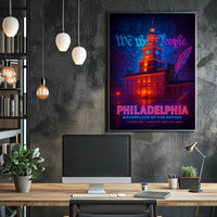 Philadelphia Birthplace of the Nation Poster