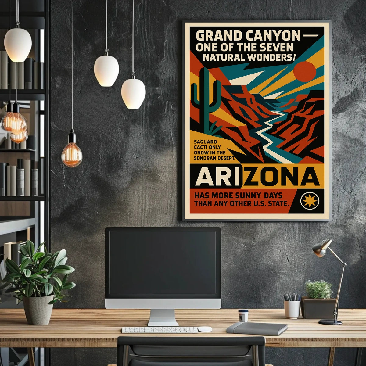 Grand Canyon Natural Wonder of Arizona Poster