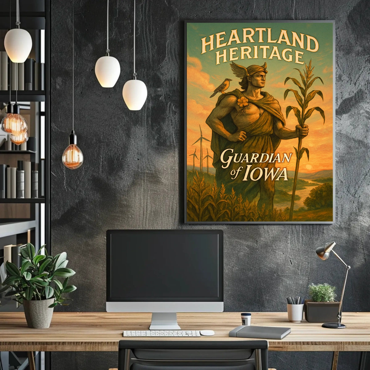 Heartland Heritage Guardian of Iowa Poster