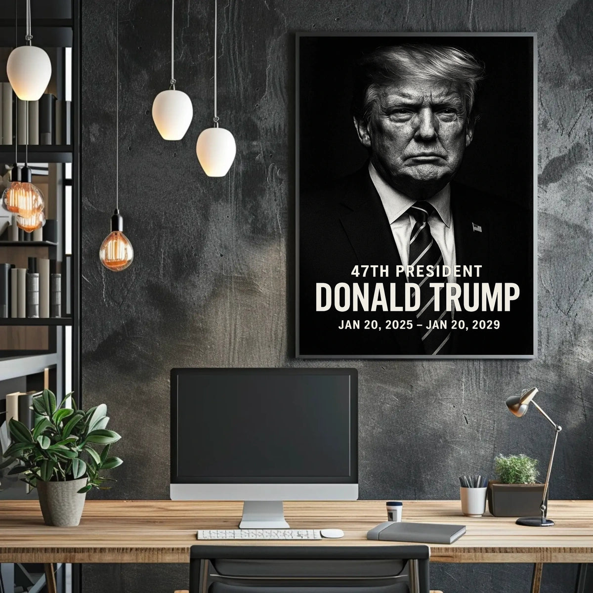Donald Trump 47th President Poster