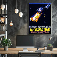 III Circuito Automovilista de San Sebastián Poster