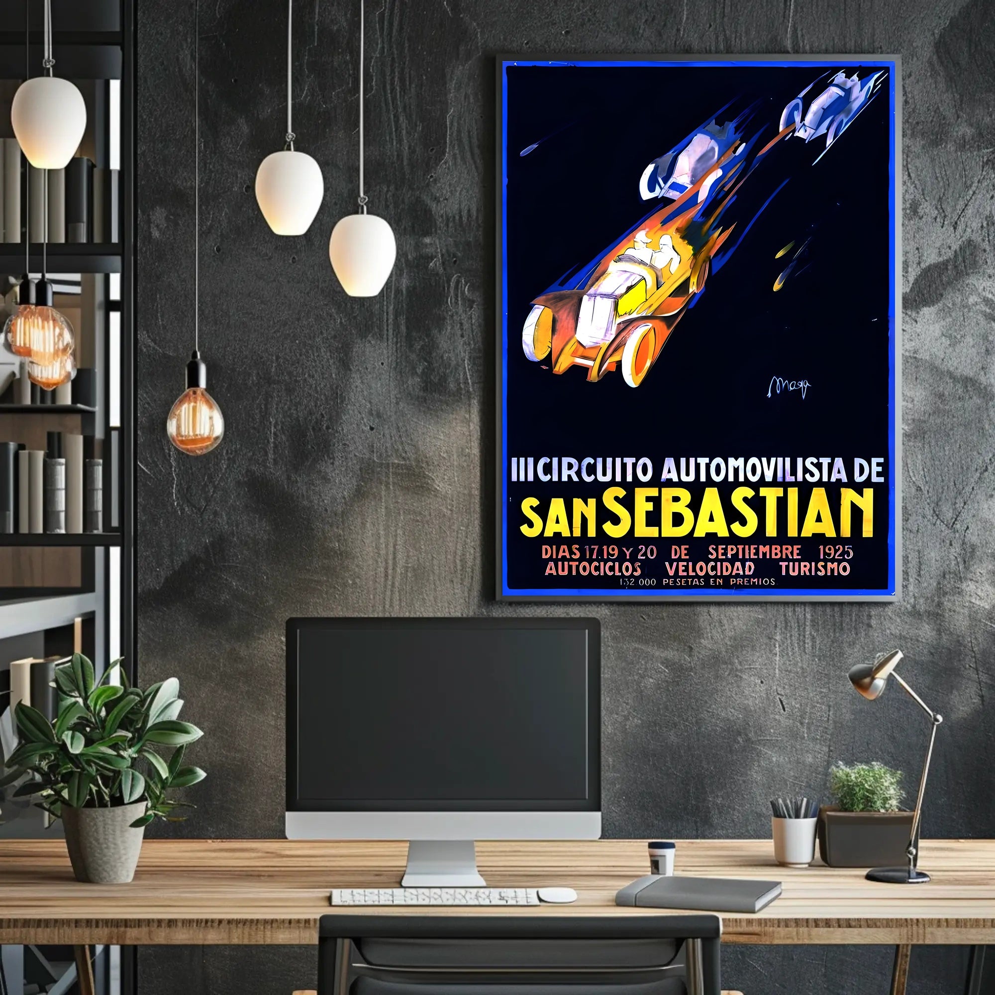 III Circuito Automovilista de San Sebastián Poster