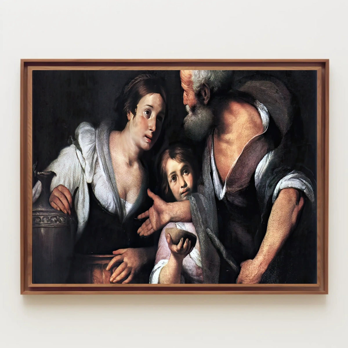 Classic Renaissance Family Scene in Historical or Heritage Poster