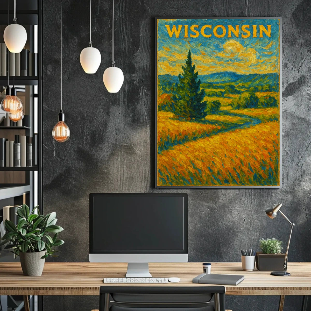 Wisconsin Landscape Poster