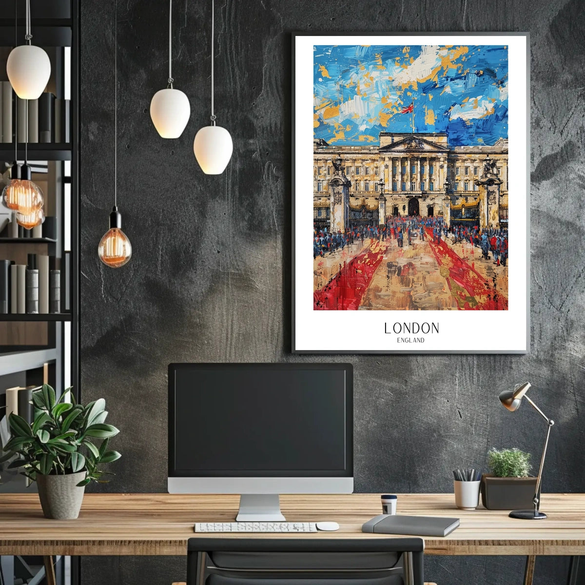 Buckingham Palace in London Poster