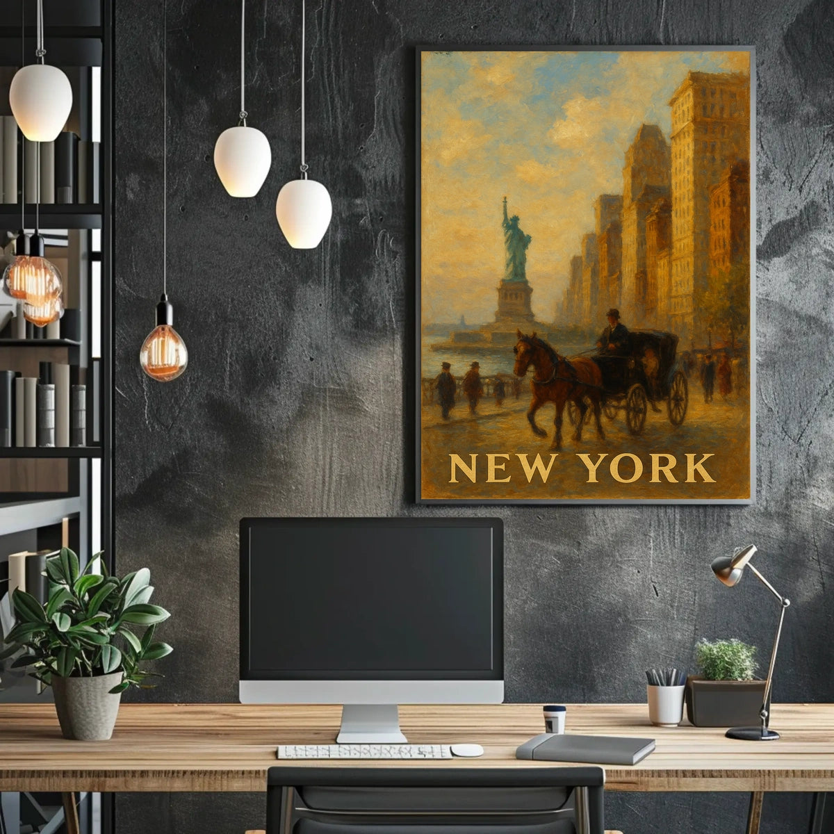 New York Timeless Cityscape Poster