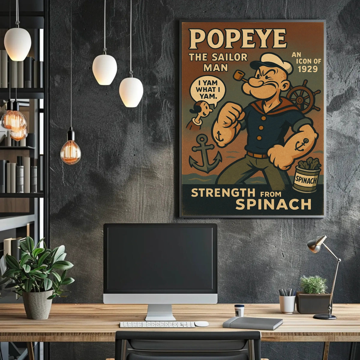 Popeye 1929 Art Poster POP-68