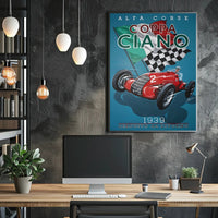 Coppa Ciano 1939 Racing Poster