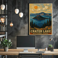 Crater Lake National Park Poster