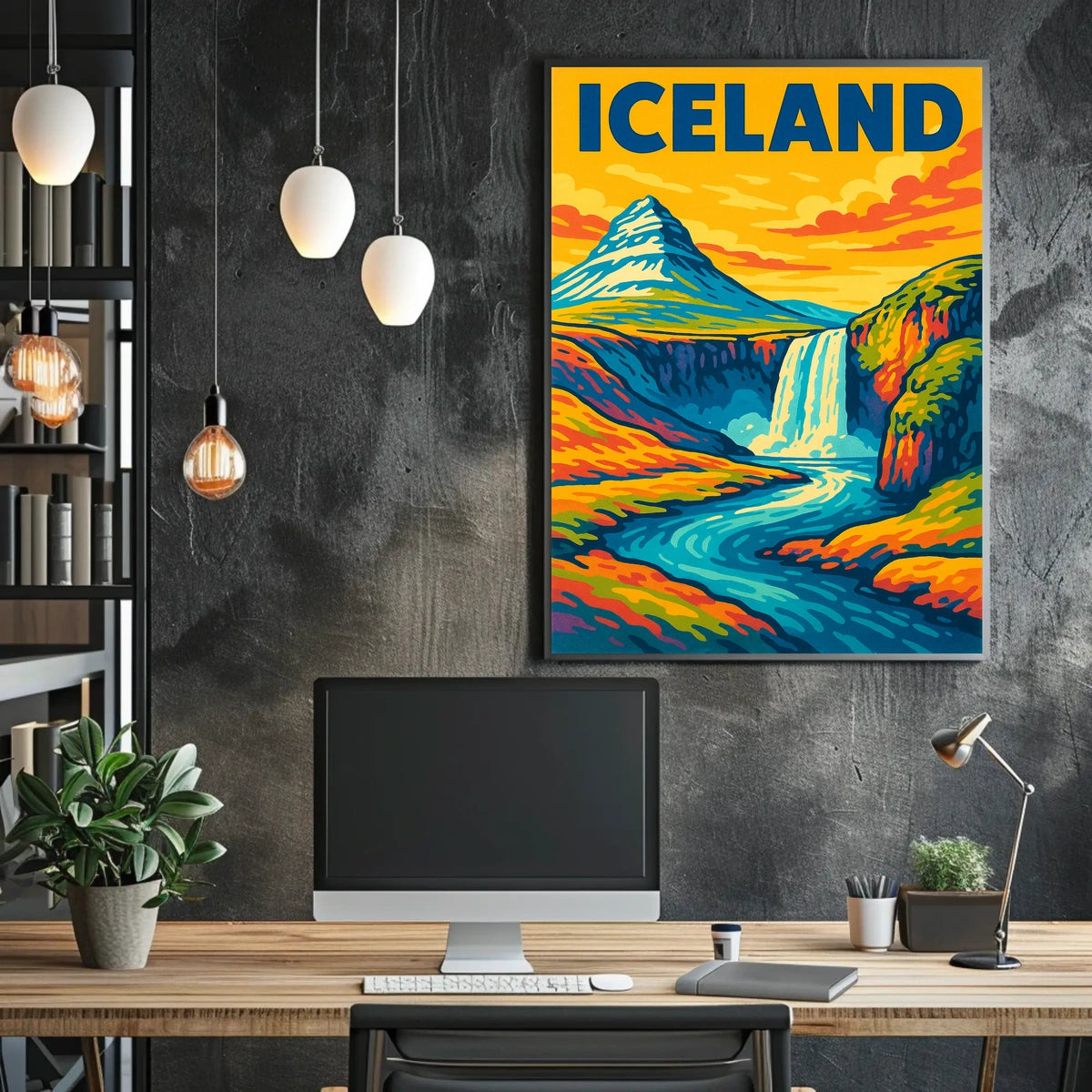 Icelandic Landscapes Poster