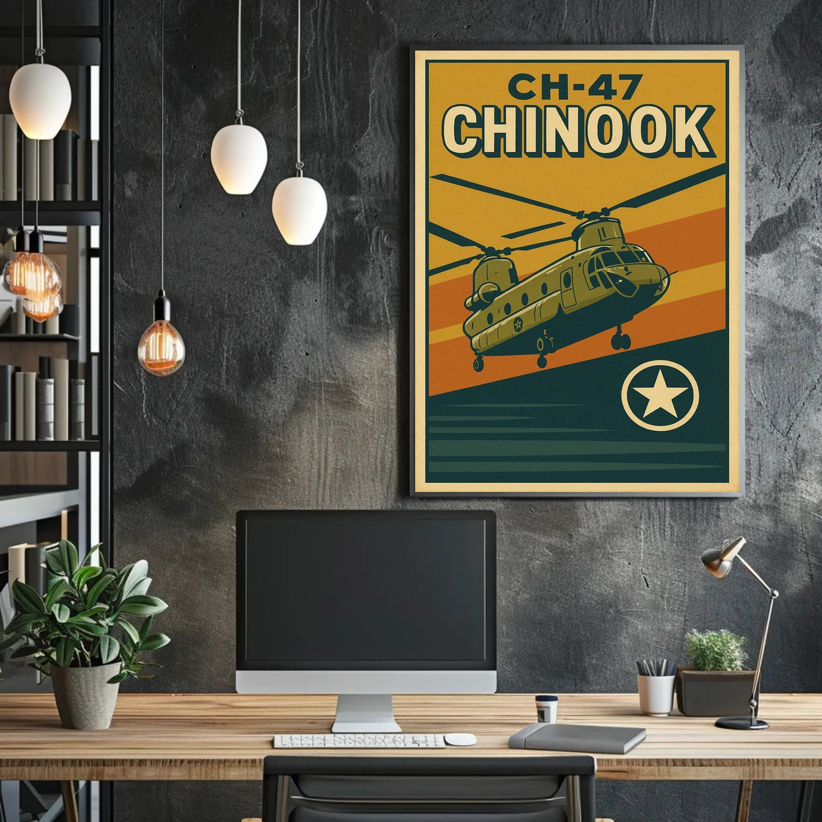 CH-47 Chinook Poster