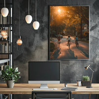 Vibrant Nature Adventure Landscape Poster