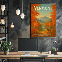 Vermont The Essence of Natures Palette Poster