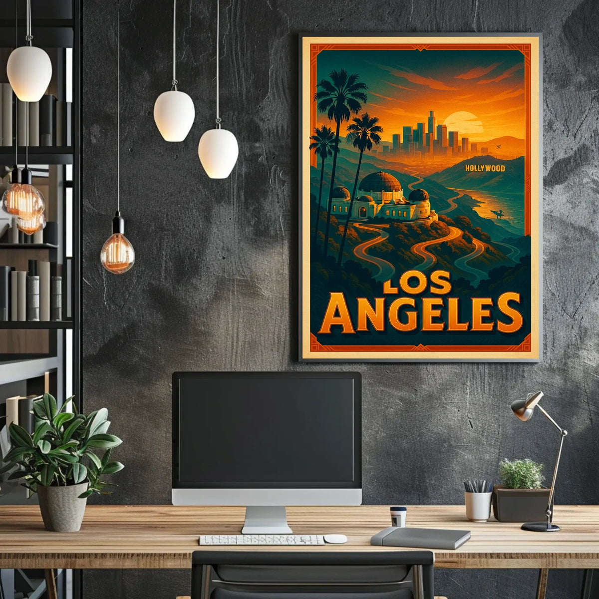 Los Angeles Dreamscape Poster