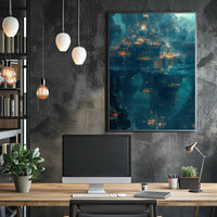 Underwater Atlantis Fantasy Art Poster PosterGoat
