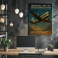 Boeing 367 Yc-Stratofreighter Poster