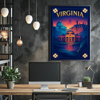 Virginia A Historical Tribute Poster
