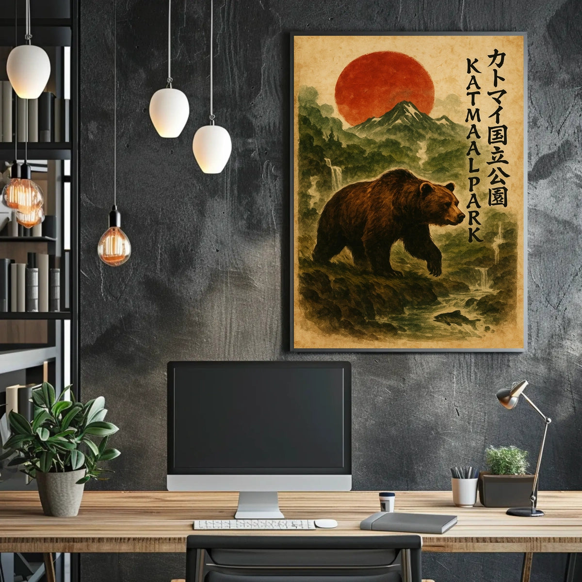 Katmai National Park Poster