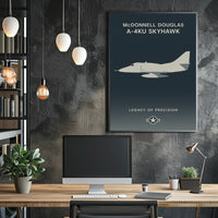 McDonnell Douglas A-4KU Skyhawk Poster PosterGoat