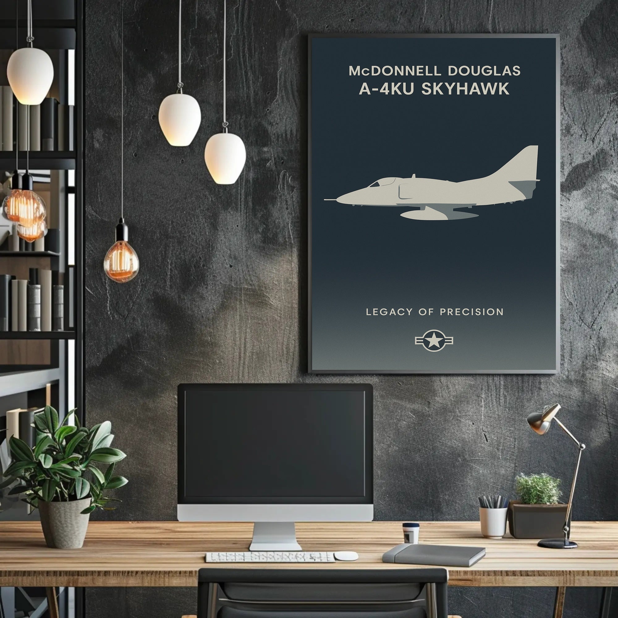 McDonnell Douglas A-4KU Skyhawk Poster PosterGoat