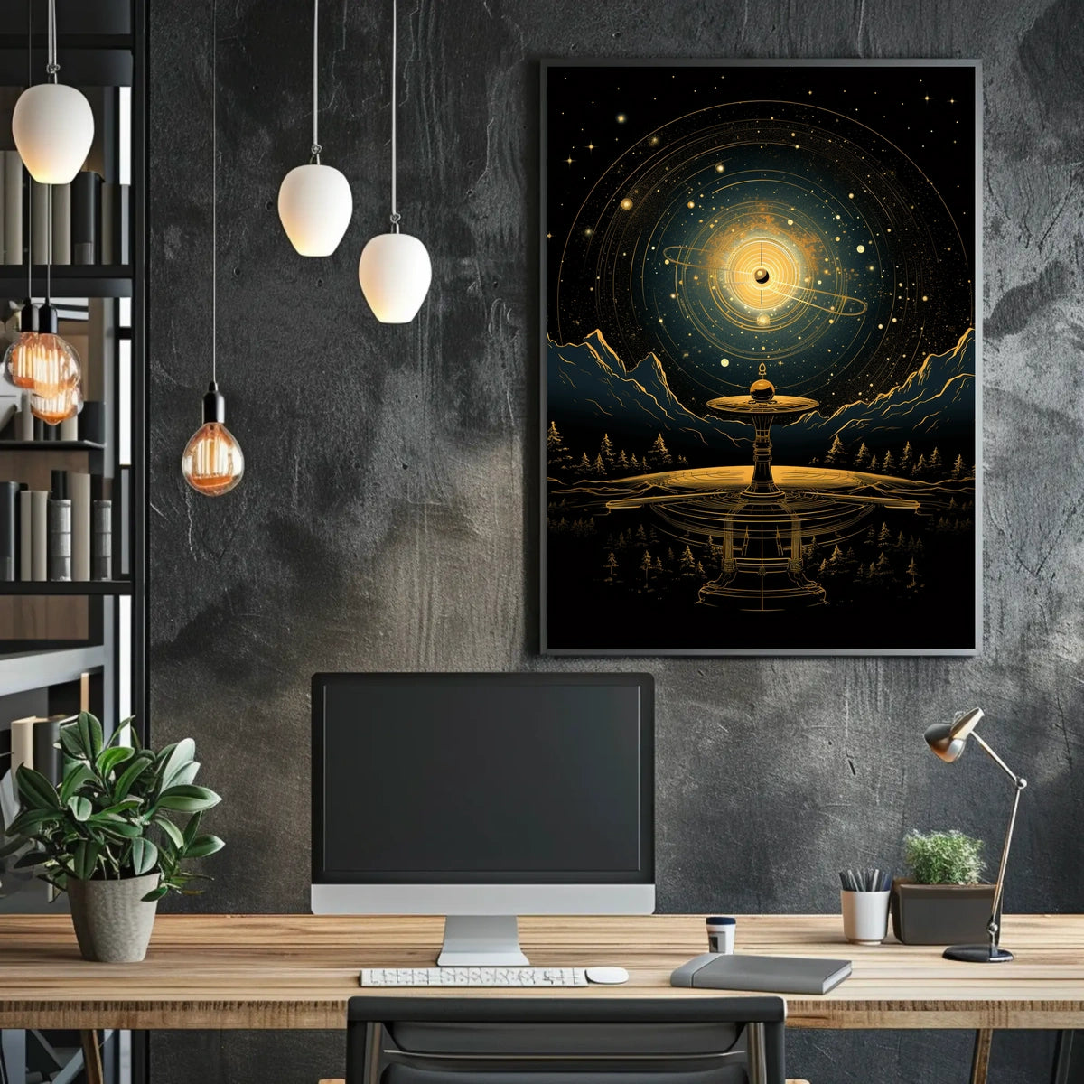 Celestial Harmony Poster