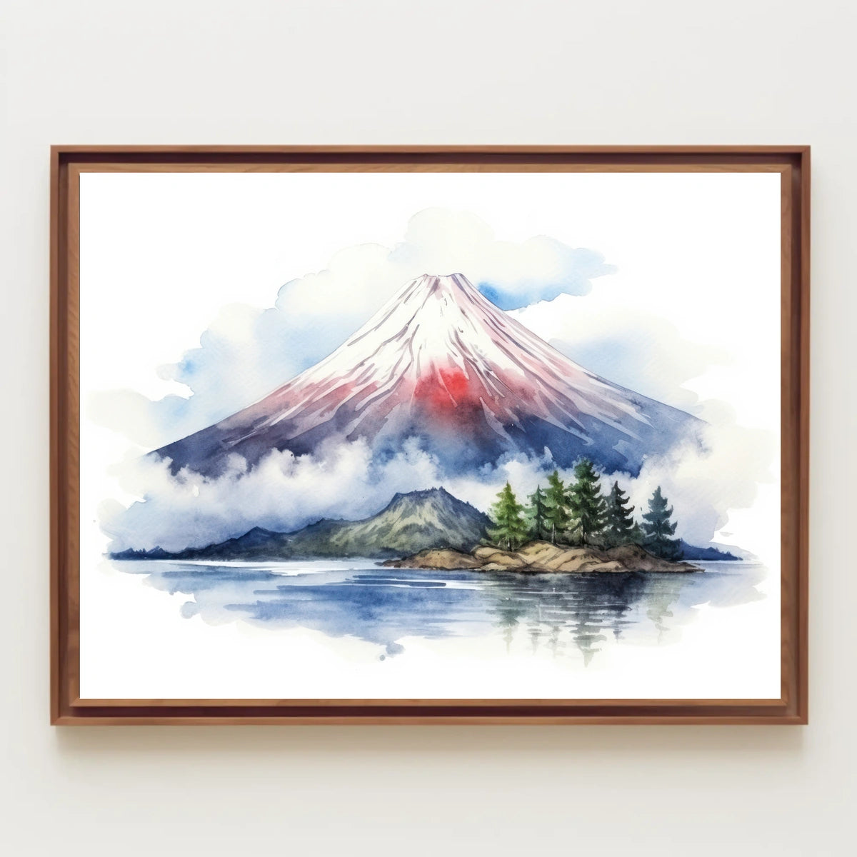 Majestic Mountain Landscape Poster