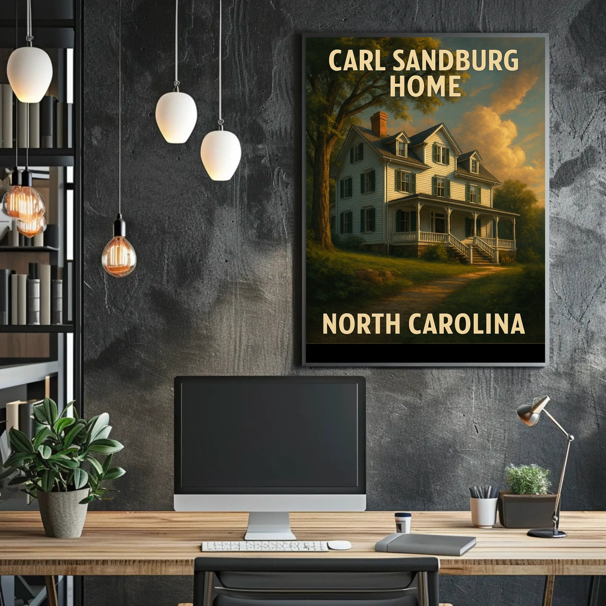 Carl Sandburg Home Poster