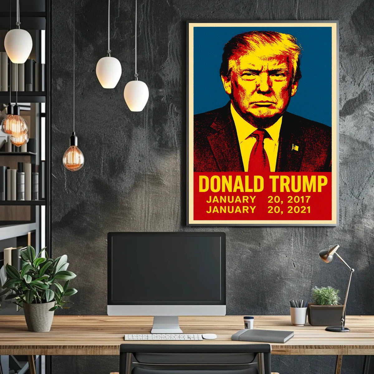 Donald Trump Presidential Term Poster