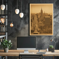 Timeless New York Vintage Poster For Home Decor Lovers