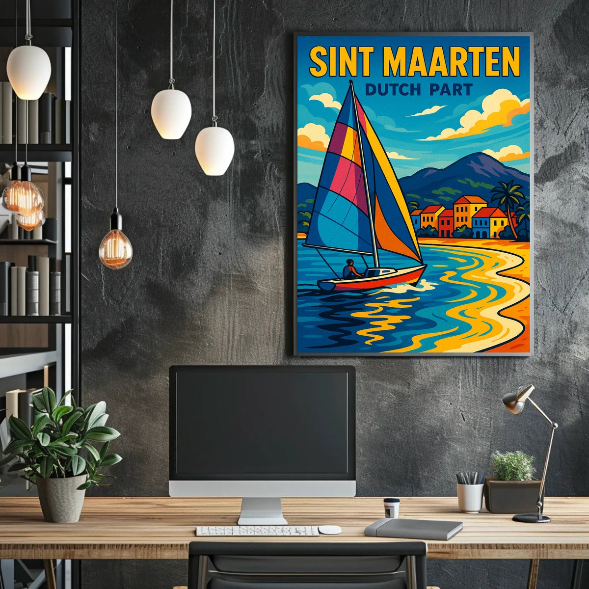 Sint Maarten Dutch Part Poster