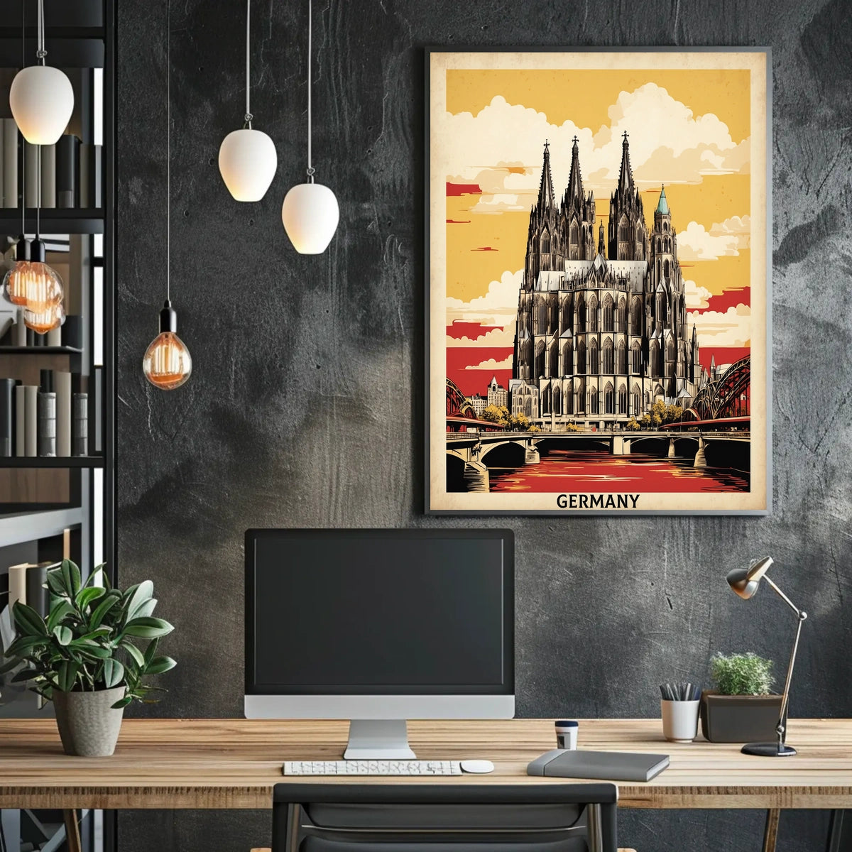 Cologne Cathedral Icon of Germany Poster