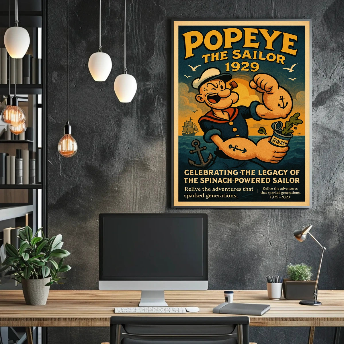 Popeye 1929 Art Poster POP-57