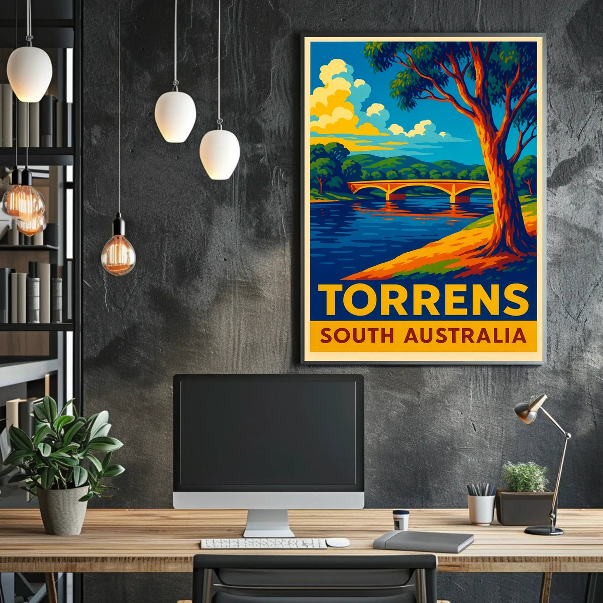 Torrens South Australia Poster